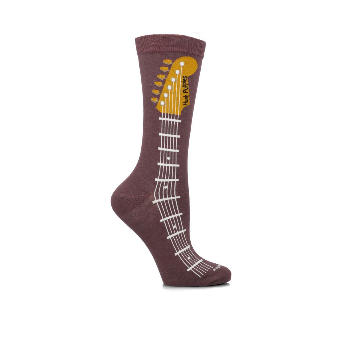 HUSH PUPPIES - Calcetín Algodón Mujer Diff Guitar Morado HUSH PUPPIES
