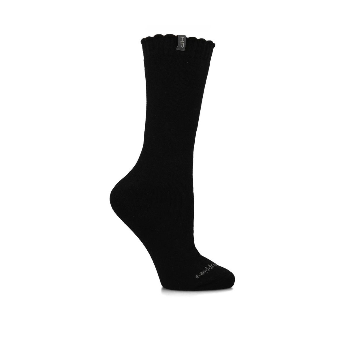 HUSH PUPPIES - Calcetín Algodón Mujer Heavy Classic Negro HUSH PUPPIES