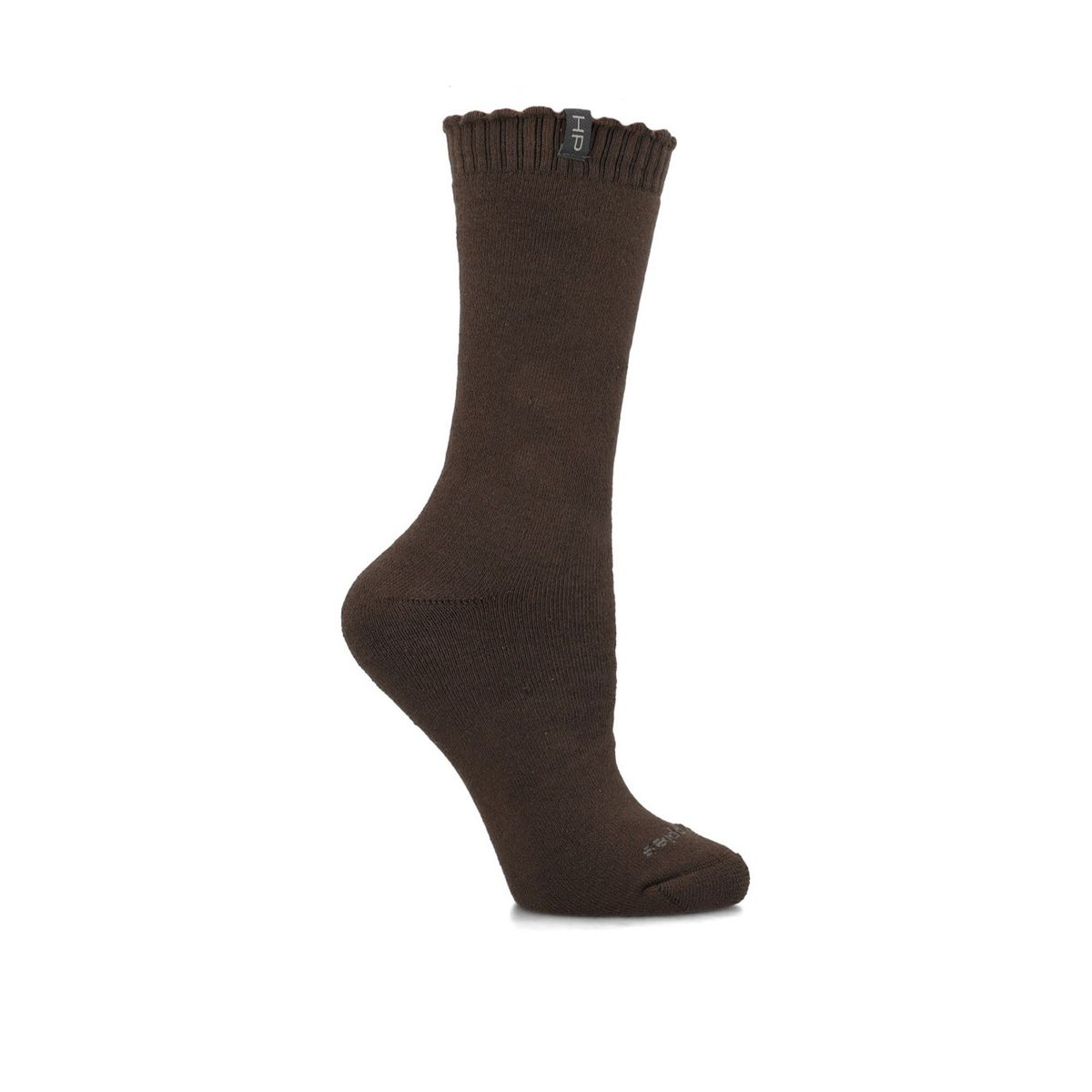 HUSH PUPPIES - Calcetín Algodón Mujer Heavy Classic Café HUSH PUPPIES