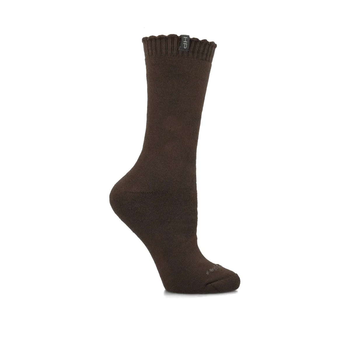 HUSH PUPPIES - Calcetín Algodón Mujer Heavy Classic Café HUSH PUPPIES