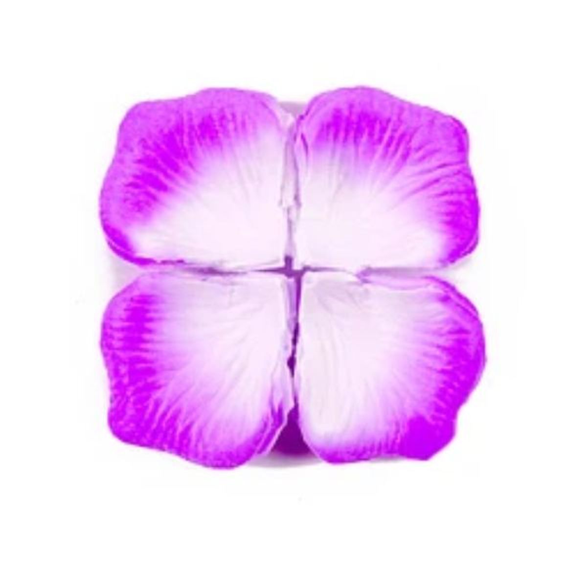GENERICO - Pétalos de rosa purpura 5x6cm