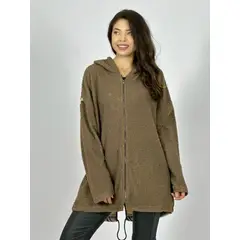 ENIGMATICA BOUTIQUE - Chaqueta Chiporro con Capucha