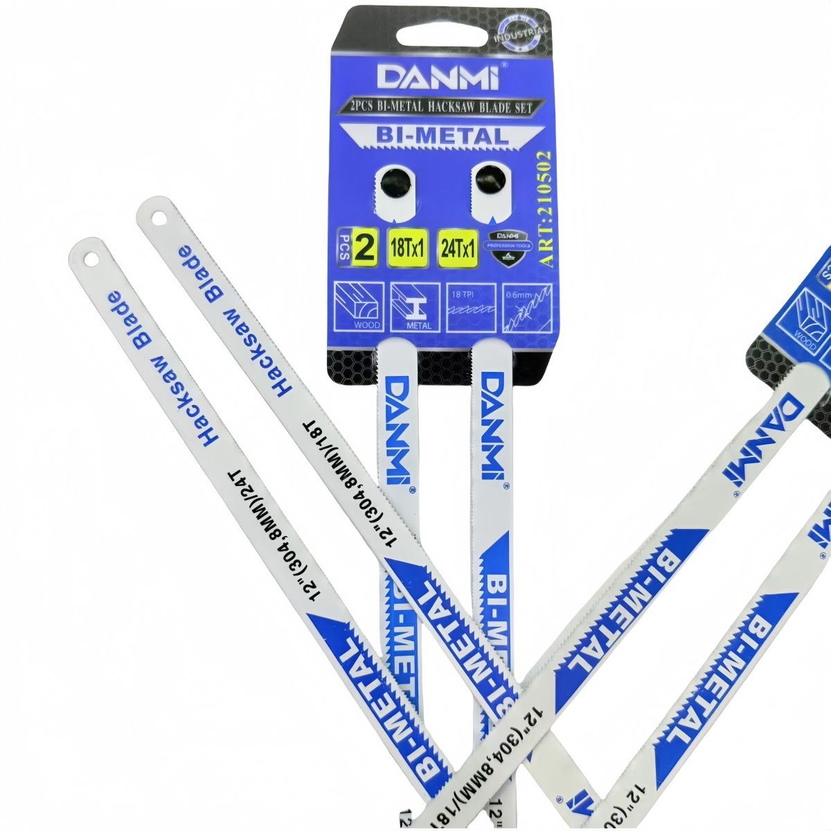 DANMI - Hoja De Sierra De Acero Inoxidable Bimetálica Danmi 2pcs