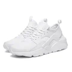 DANWEILE - Zapatillas de running para mujer Blanco