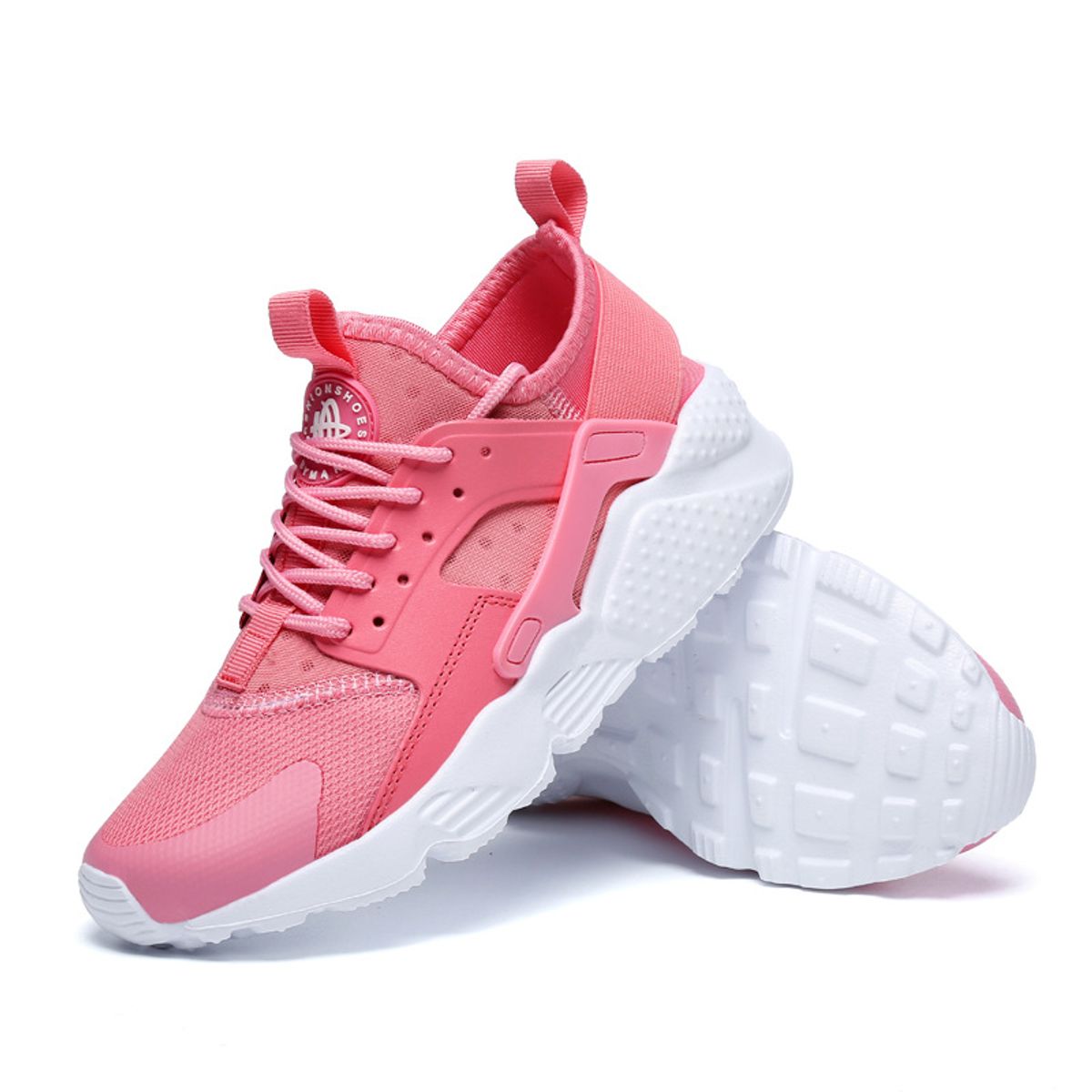 DANWEILE - Zapatillas de running para mujer Rosa