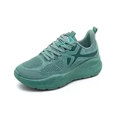 DANWEILE - Zapatillas deportivas informales - Verde oscuro