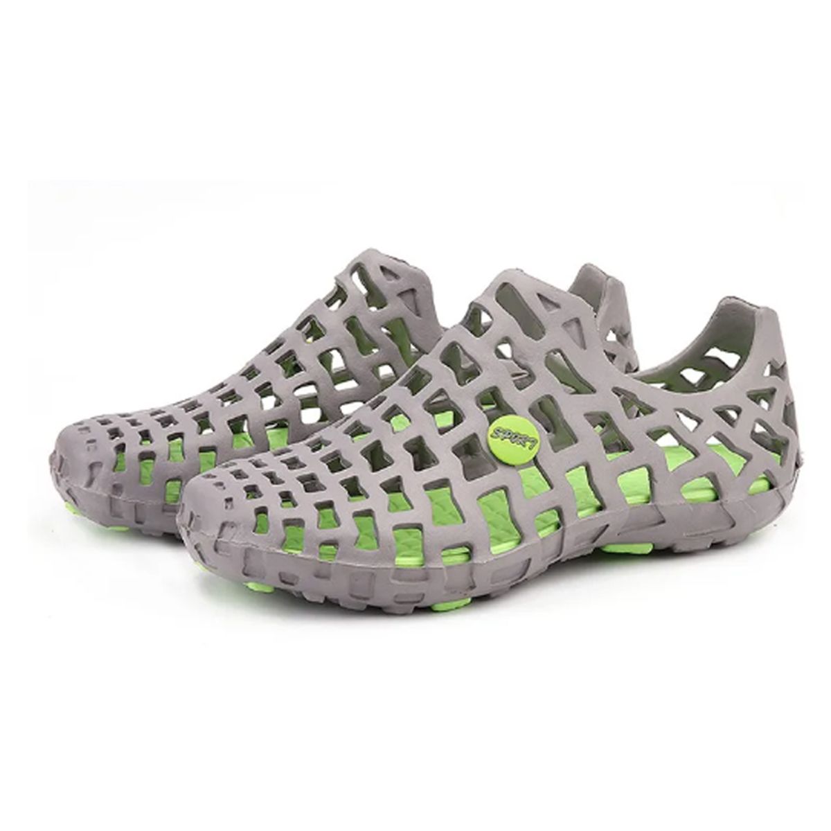DANWEILE - Sandalias de playa unisex - Gris
