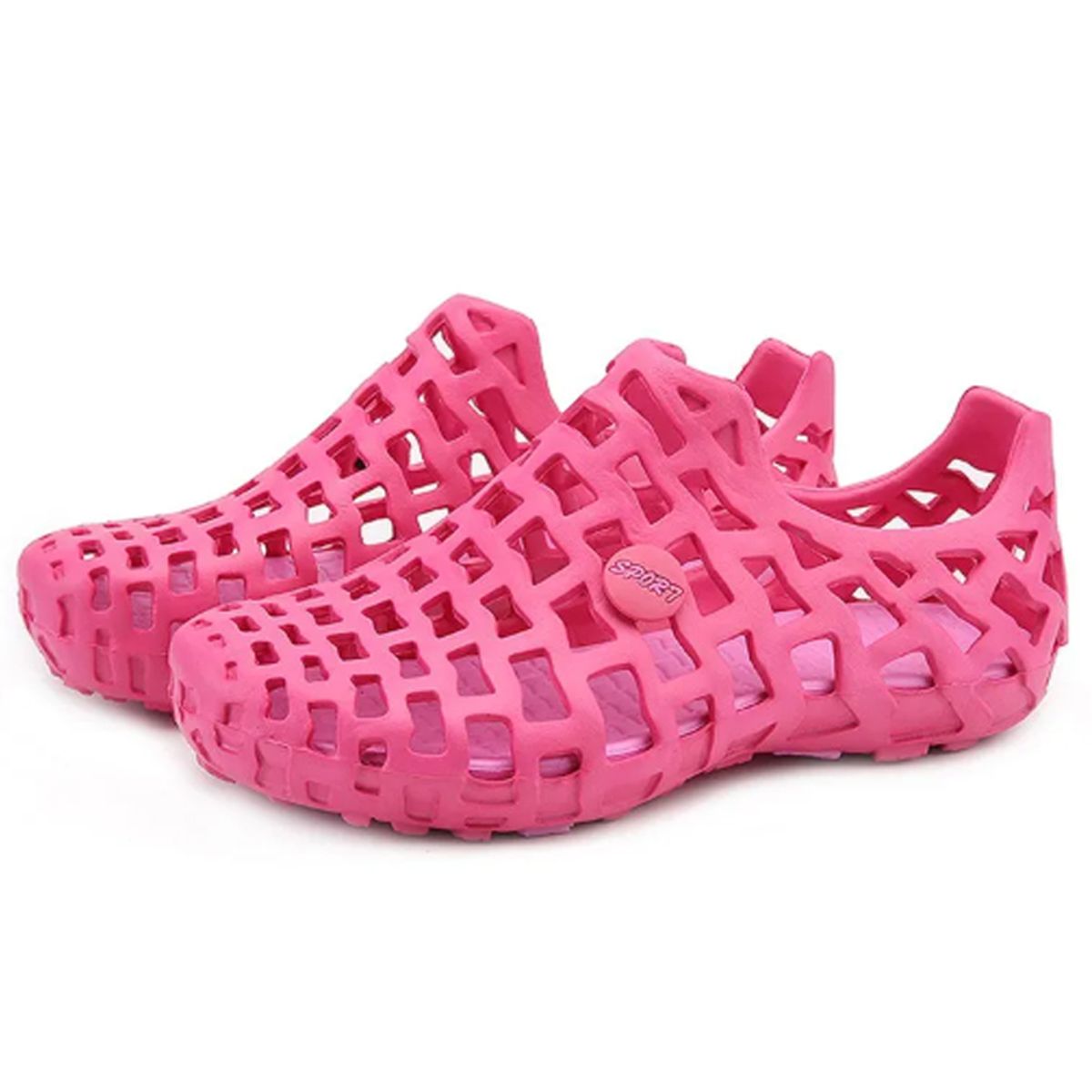 DANWEILE - Sandalias playa unisex transpirables - Rojas