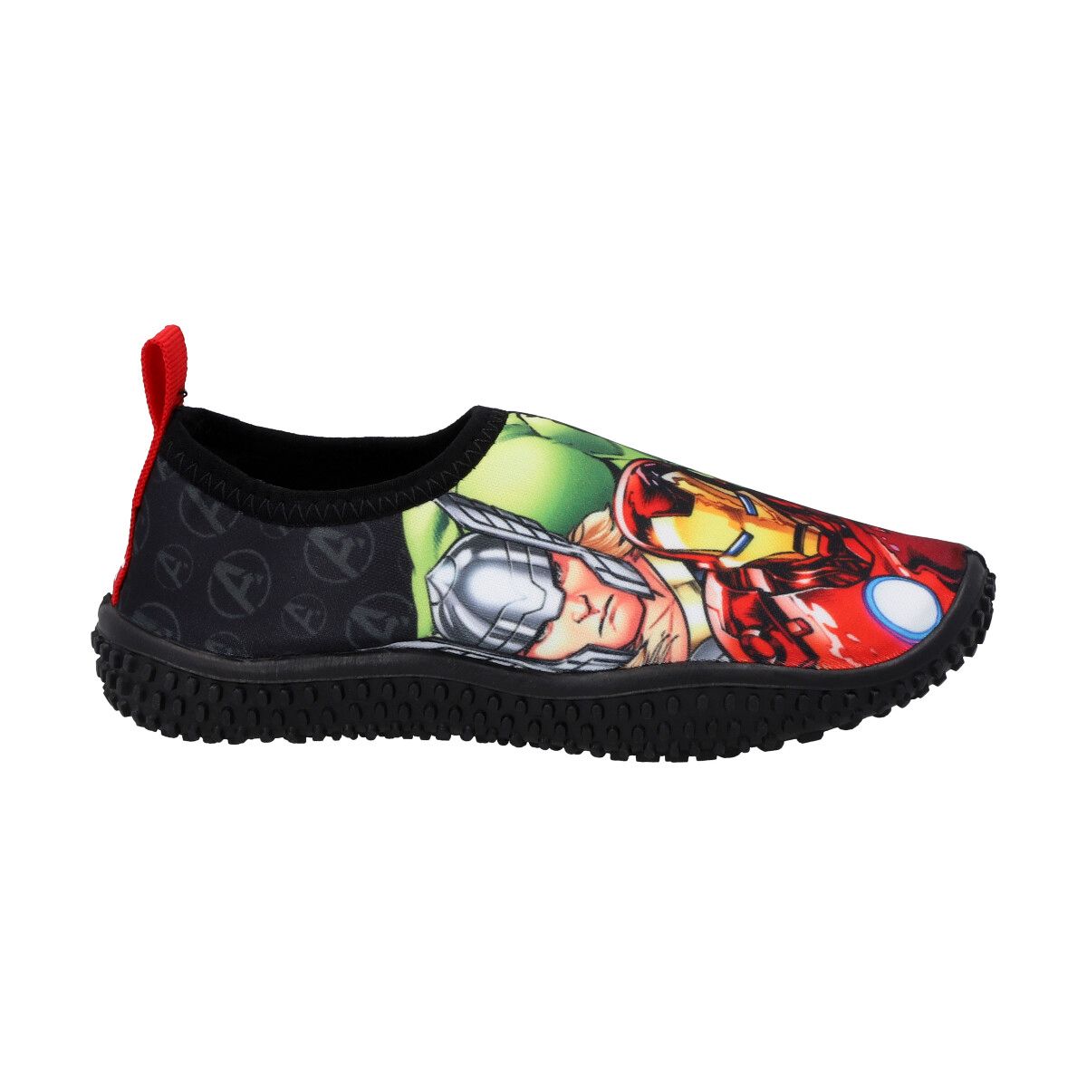 MARVEL - AQUA SHOES AVENGERS NEGRO