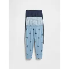 GAP - Pantalón Bebe Niño Buzo Azul