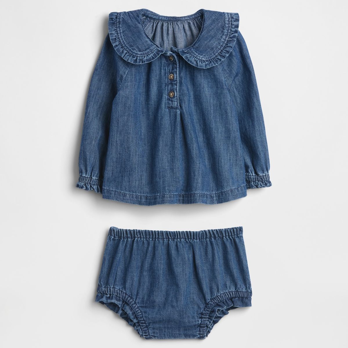 GAP - Vestido Bebé Gap Outfit Denim