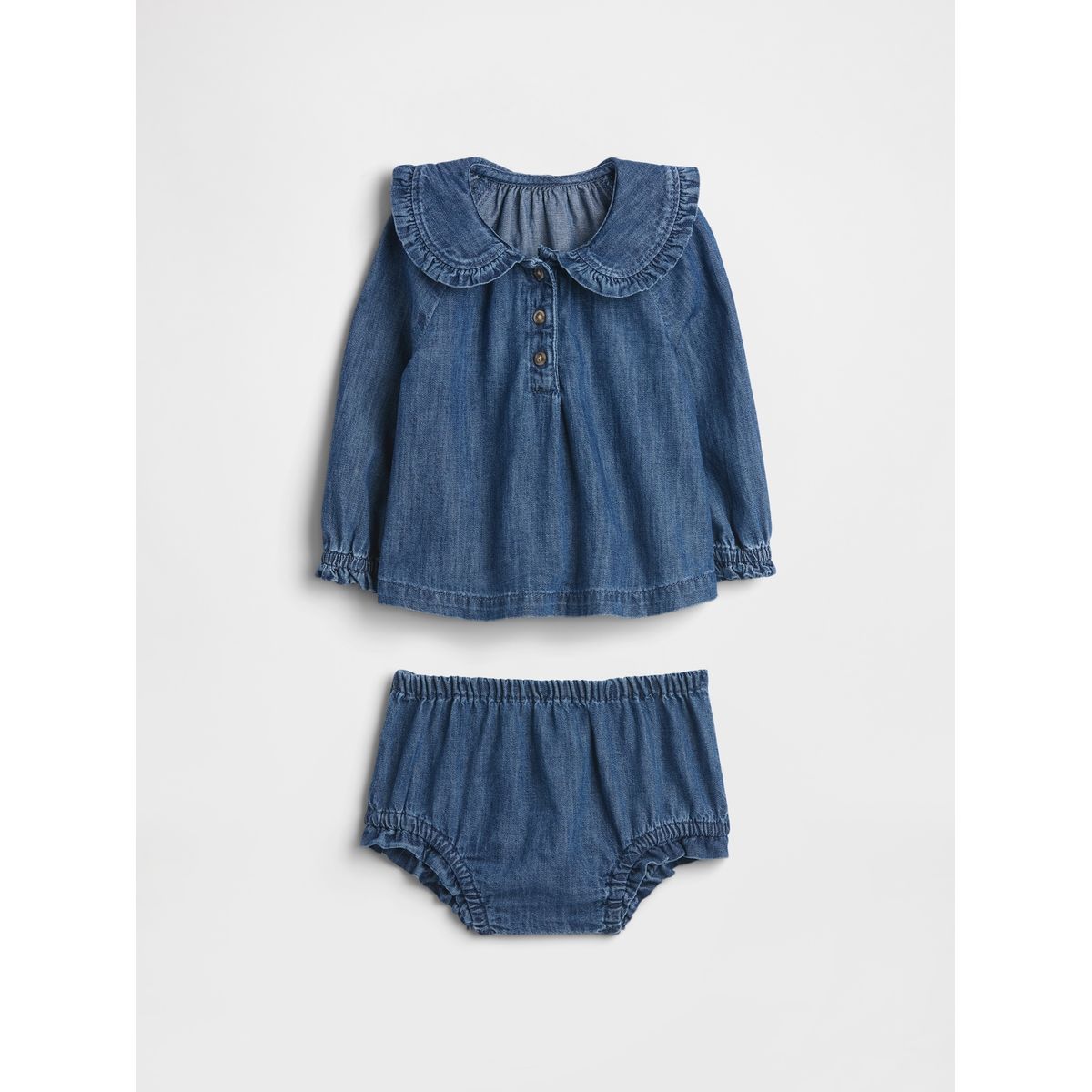GAP - Vestido Bebé Gap Outfit Denim