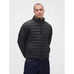 GAP - Chaqueta Hombre Puffer Negro