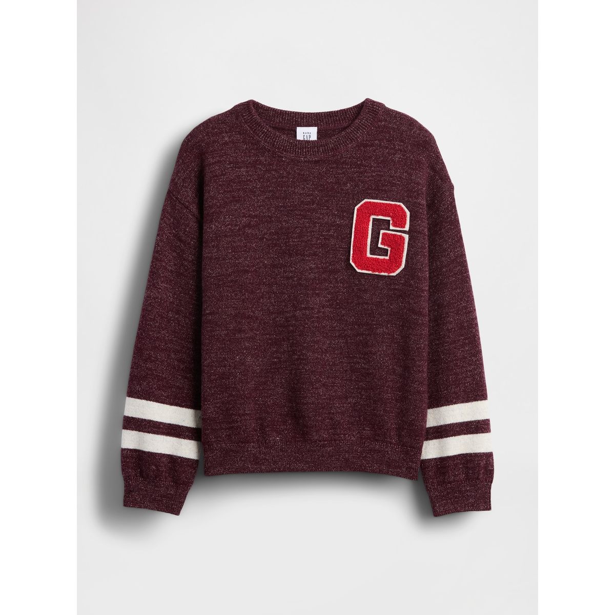 GAP - Sweater Toddler Niño Crew Rojo Gap