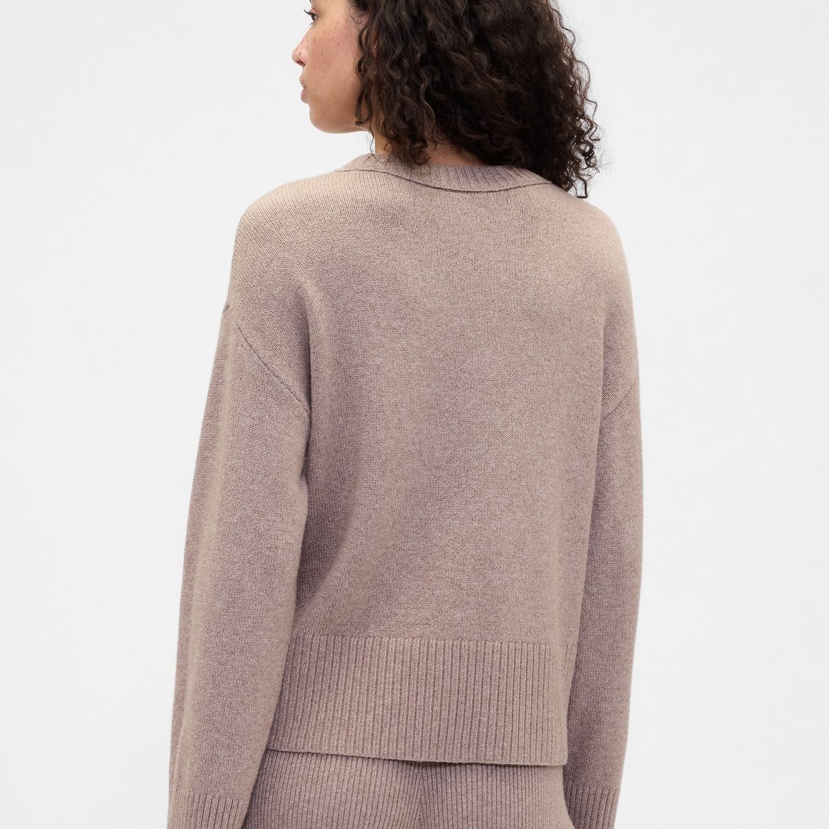 GAP - Sweater Mujer Gap Cashsoft Beige