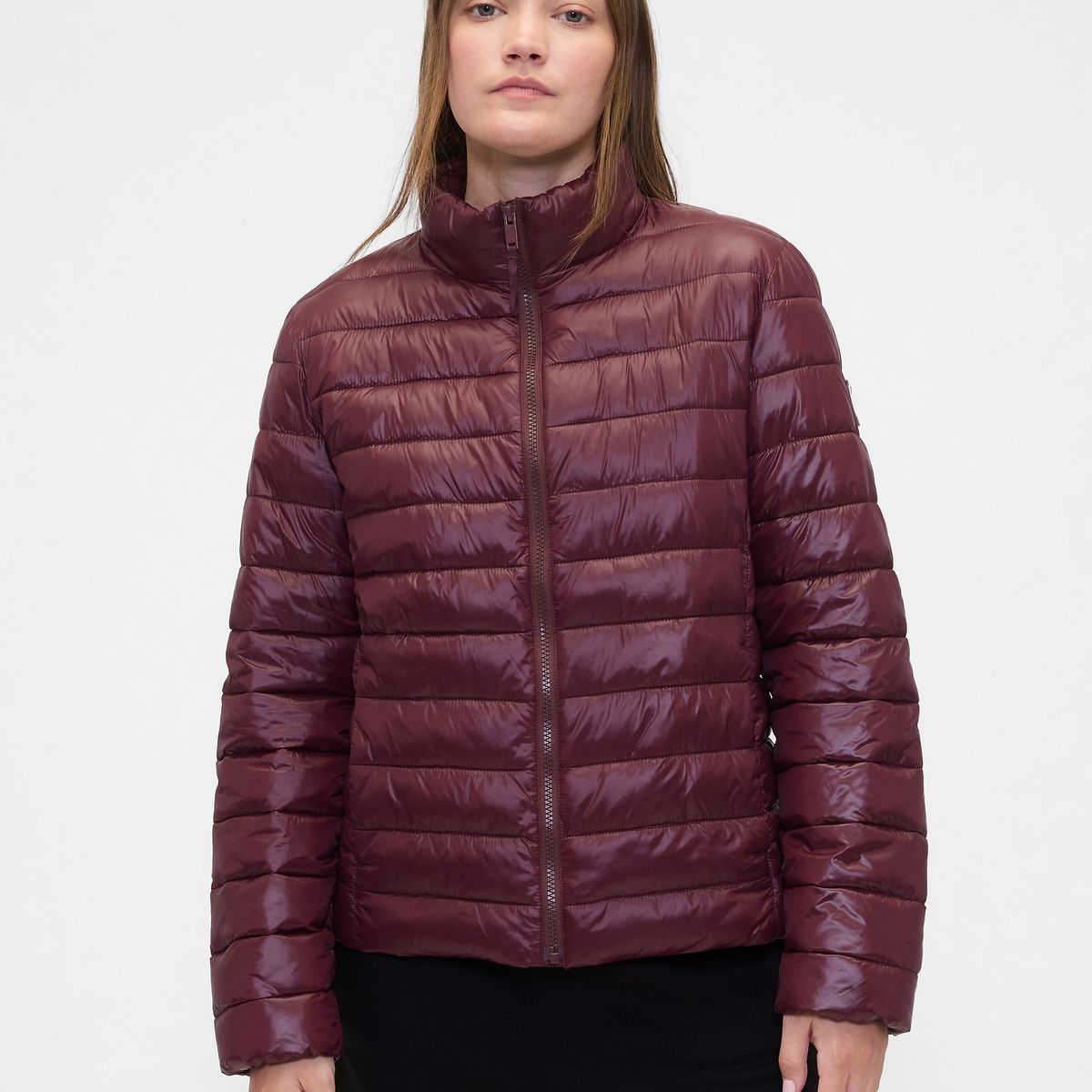 GAP - Chaqueta Mujer Puffer Rojo Gap