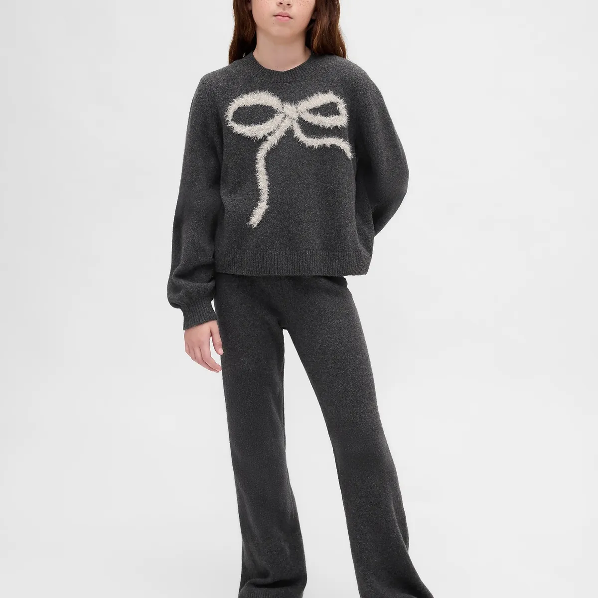 GAP - Pantalón Niña Cashsoft Gris Gap