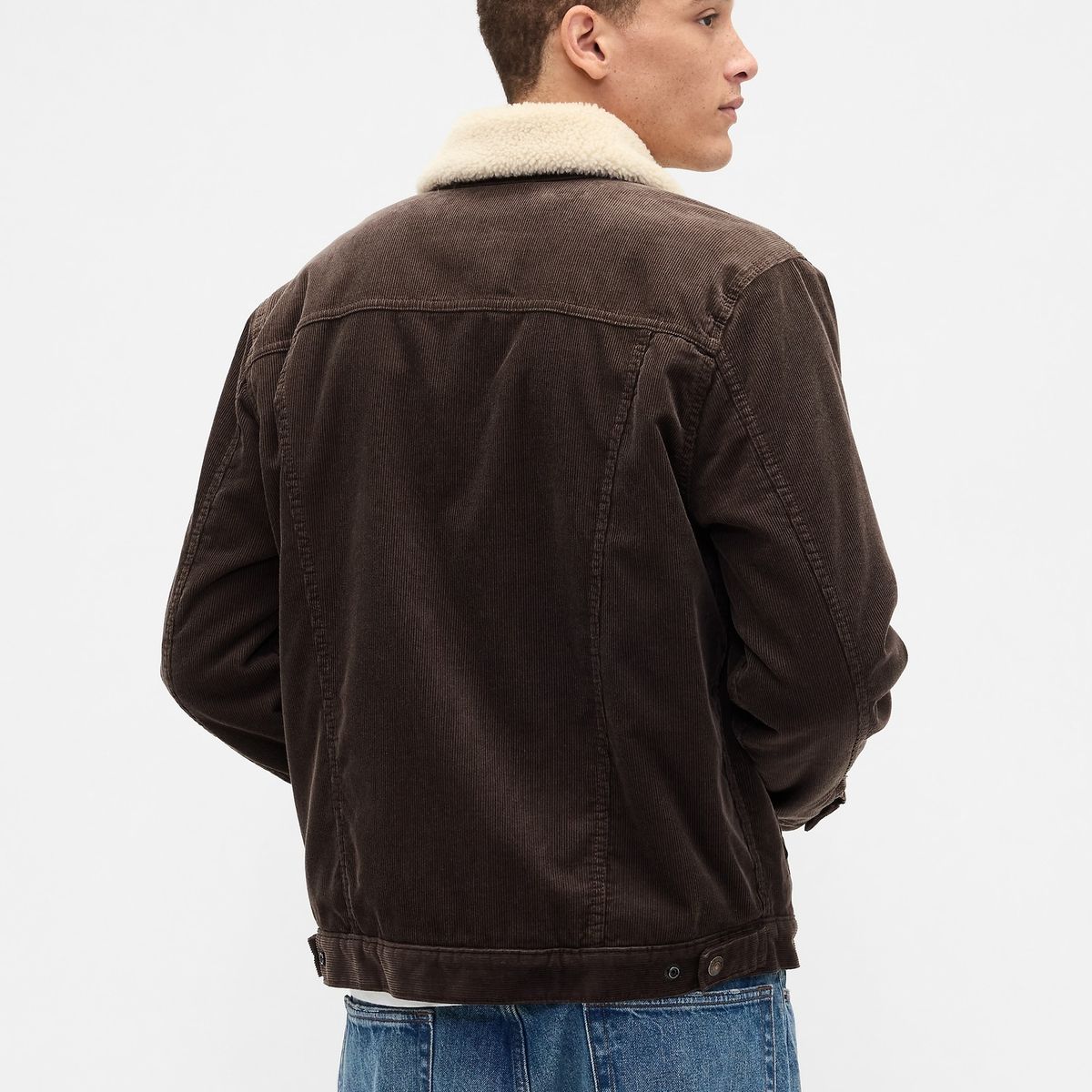GAP - Chaqueta Hombre Gap Sherpa Café