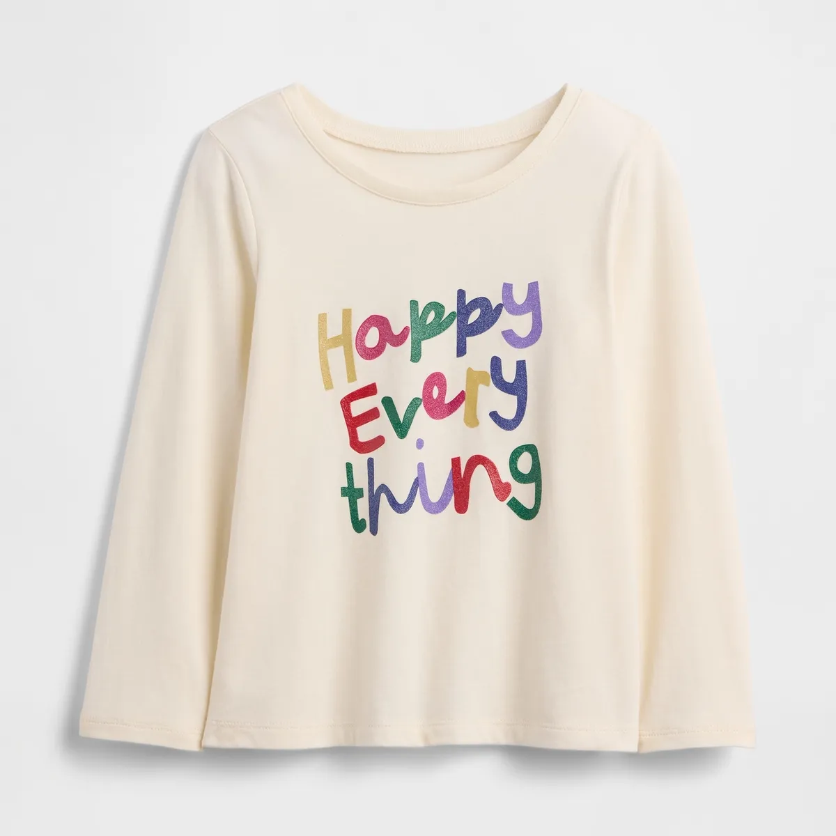 GAP - Polera Toddler Niña Gap Manga Larga Graficas Multicolor