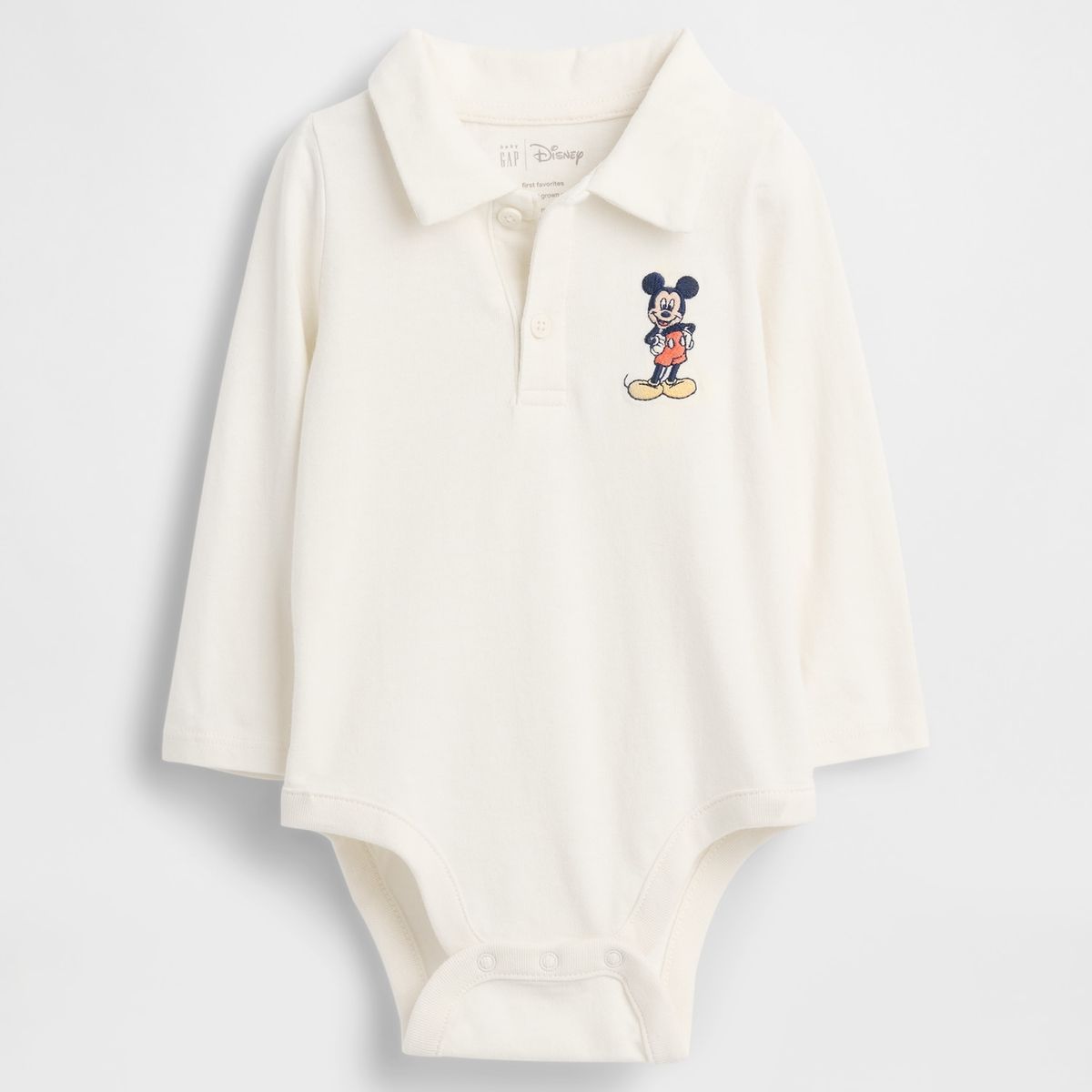 GAP - Pilucho Bebé Gap Mickey Blanco