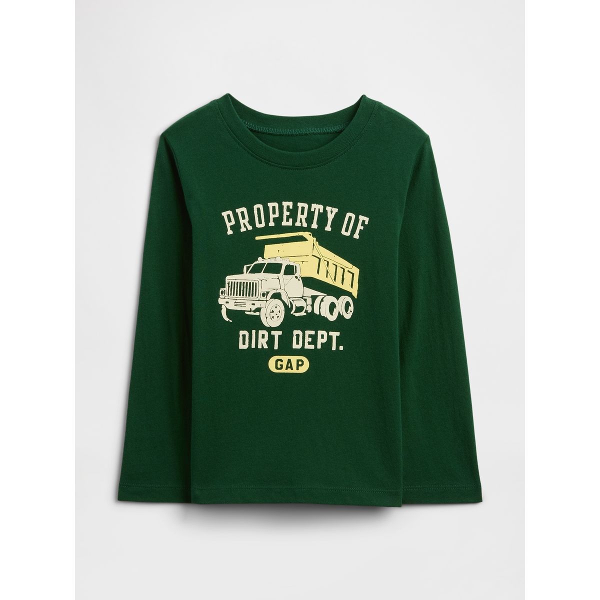 GAP - Polera Toddler Niño Gap Manga Larga Graficas Verde