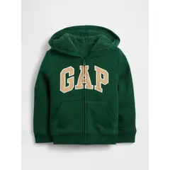 GAP - Polerón Toddler Niño Con Gorro Con Cierre Cozy Verde