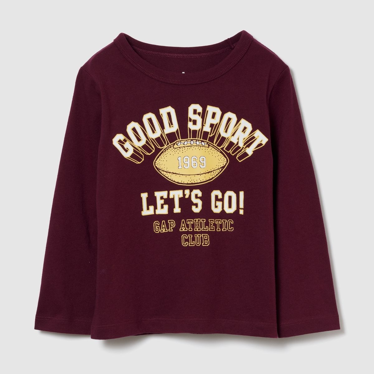 GAP - Polera Toddler Niño Manga Larga Graficas Rojo Gap