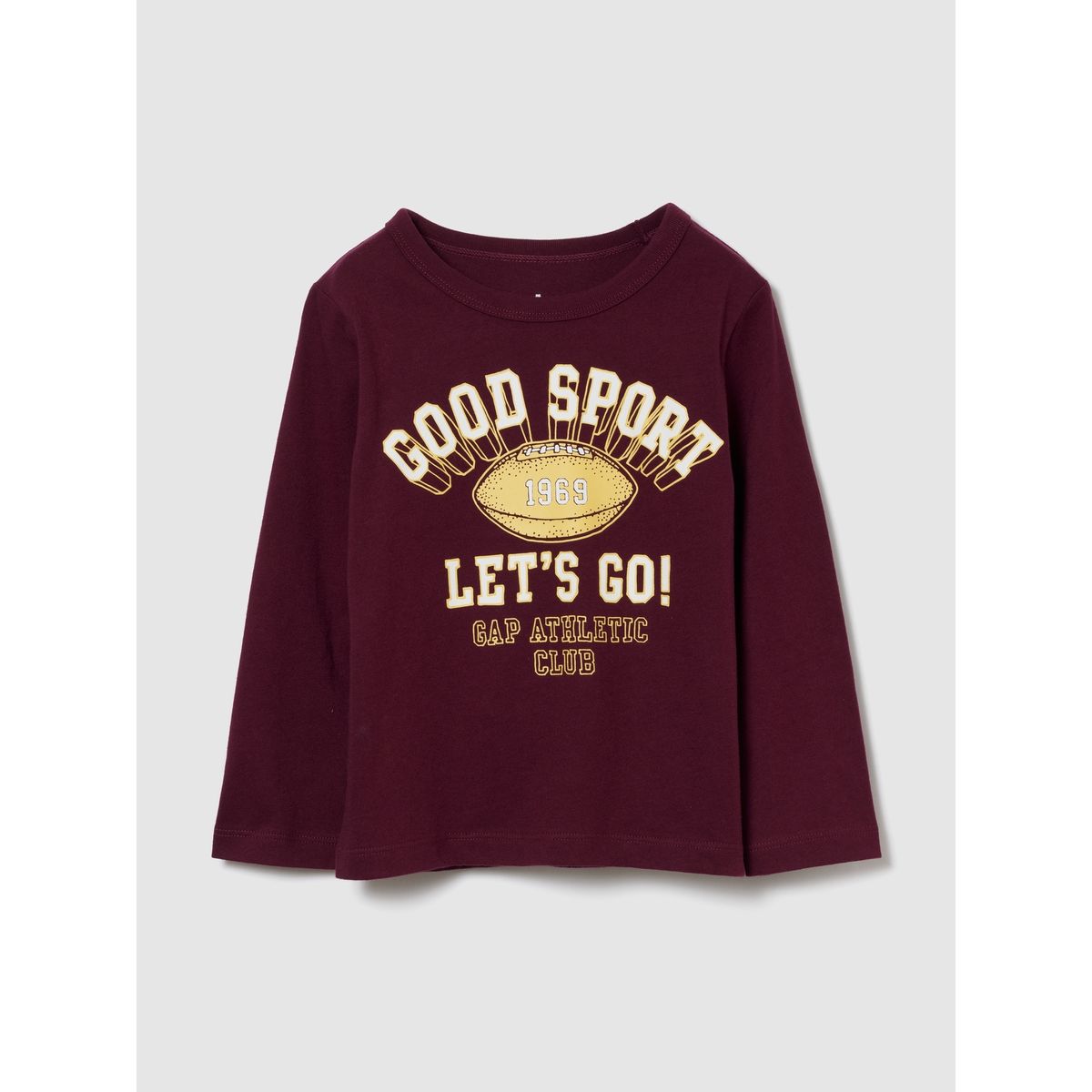 GAP - Polera Toddler Niño Manga Larga Graficas Rojo Gap