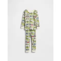 GAP - Pijama Toddler Niño Blanco