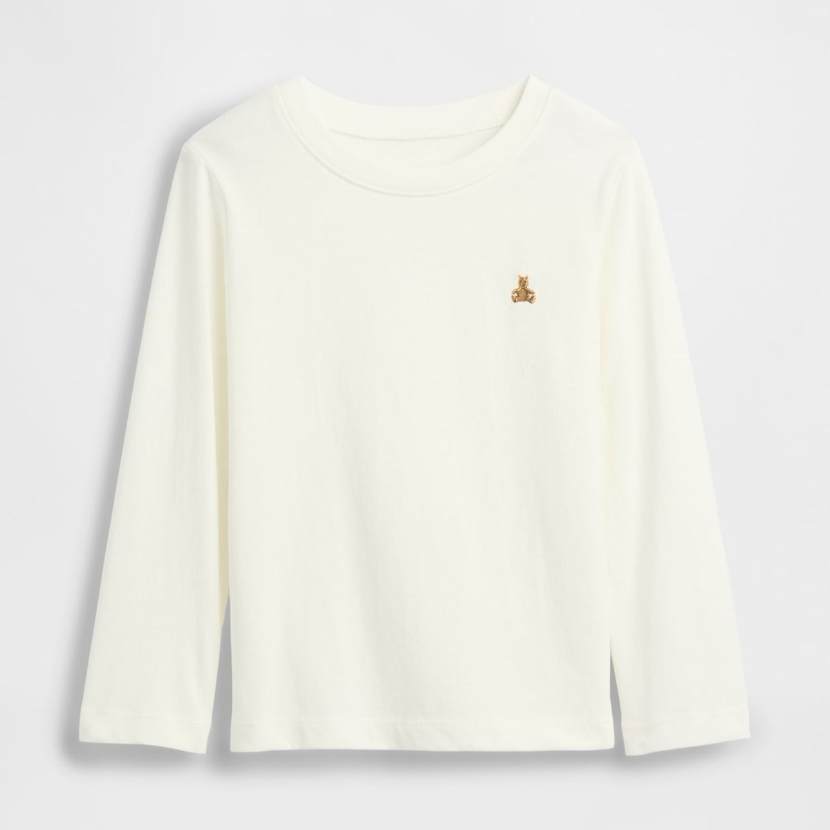 GAP - Polera Toddler Niño Gap Manga Larga Graficas Blanco