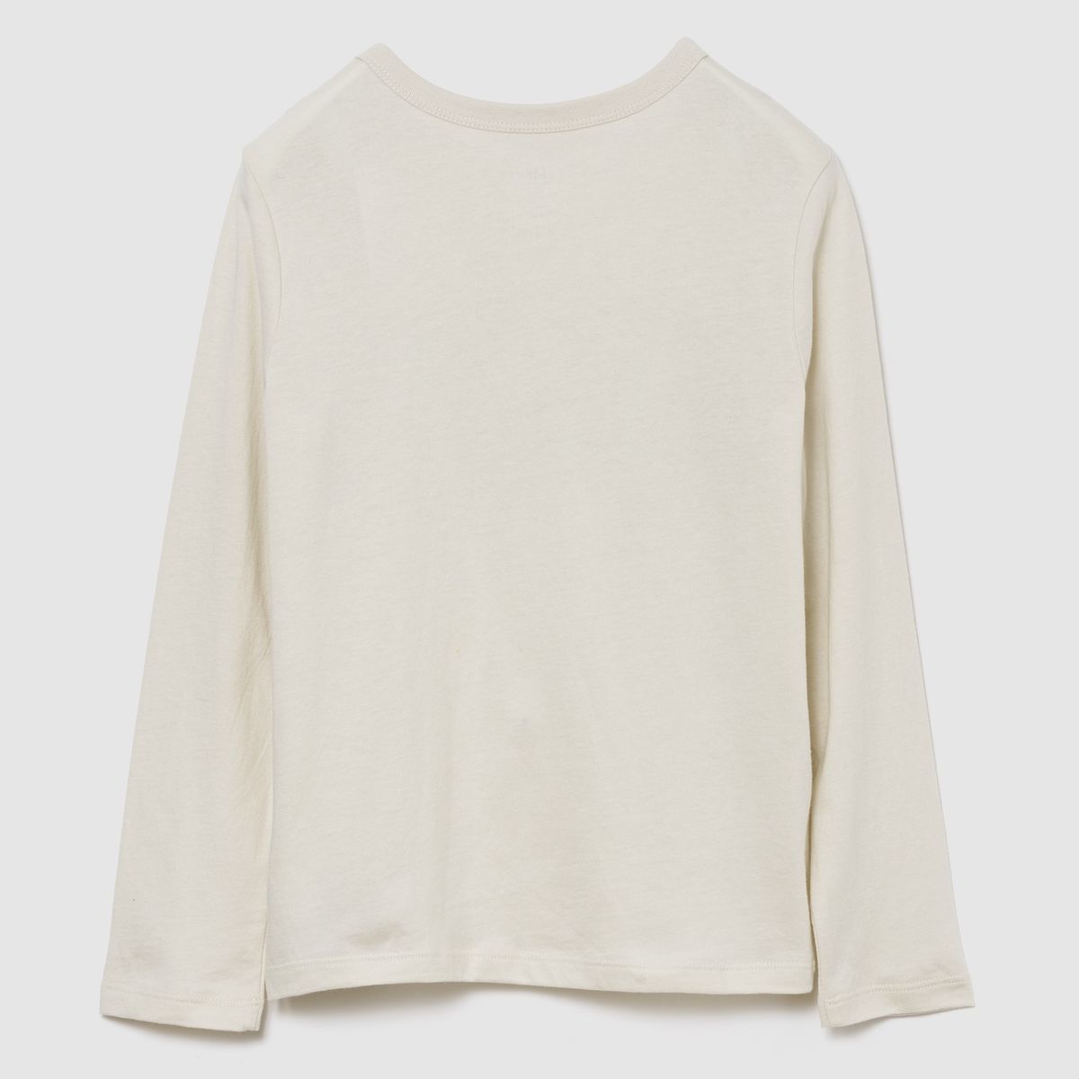 GAP - Polera Niño Gap Manga Larga Graficas Beige