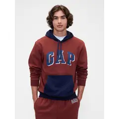 GAP - Polerón Hombre Con Gorro Sin Cierre Logo Multicolor