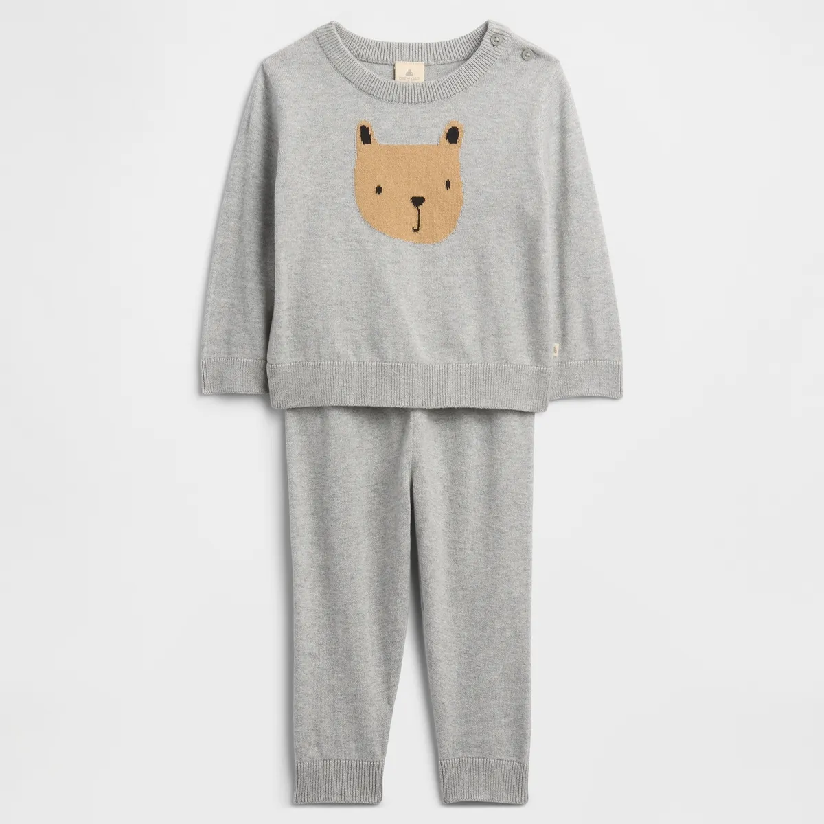 GAP - Enterito Bebé Gap Outfit Gris
