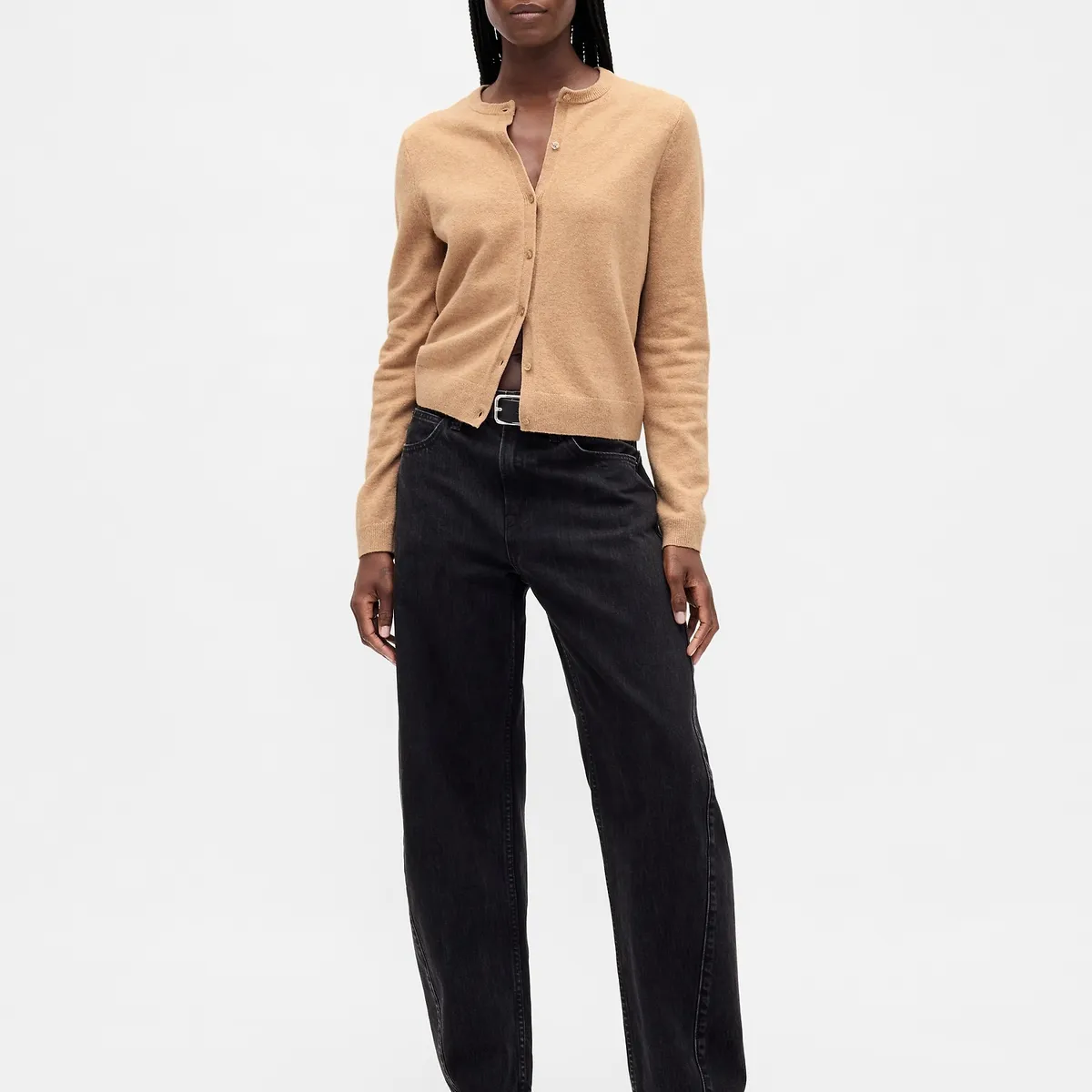 GAP - Chaleco Mujer Cashsoft Café Gap