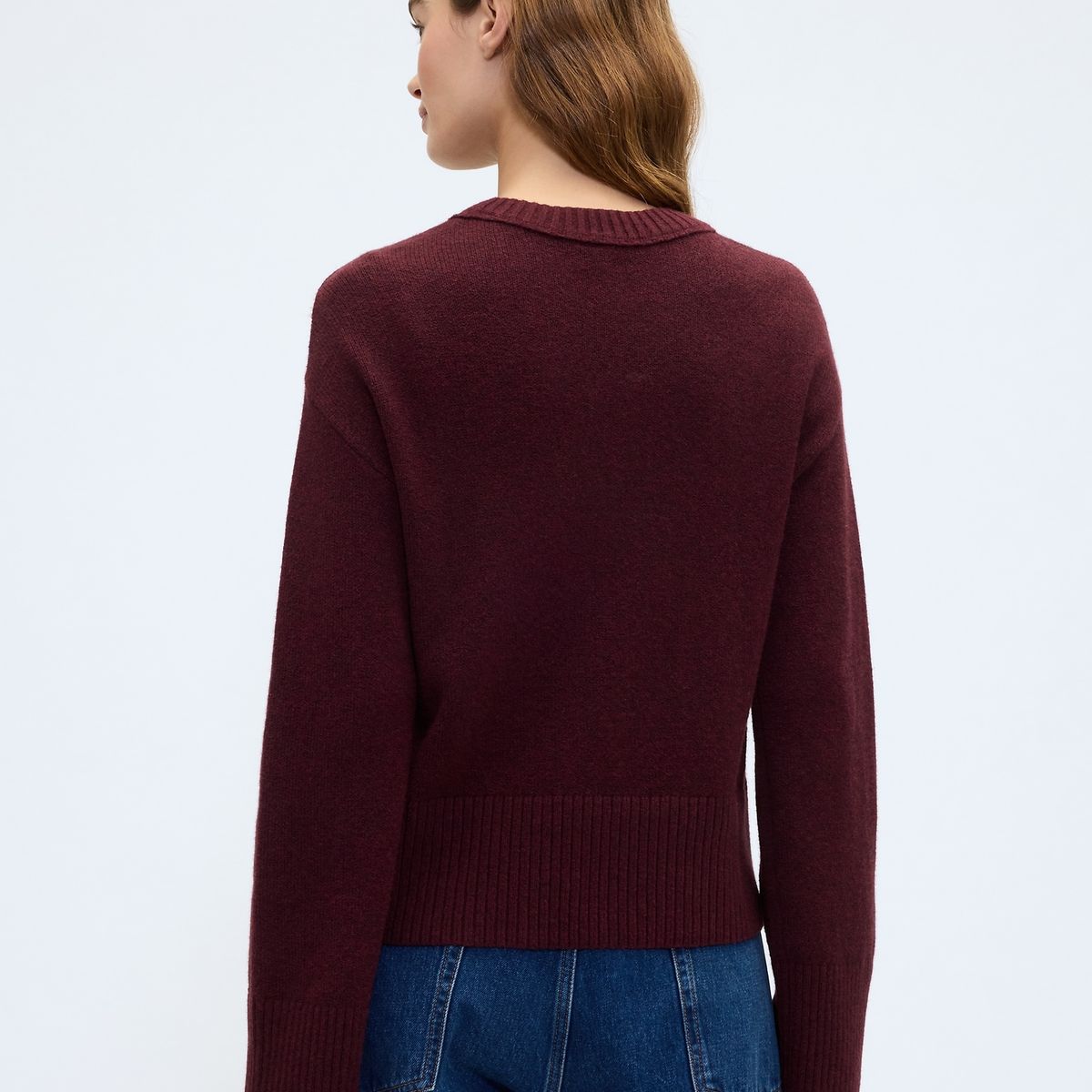 GAP - Sweater Mujer Gap Cashsoft Rojo