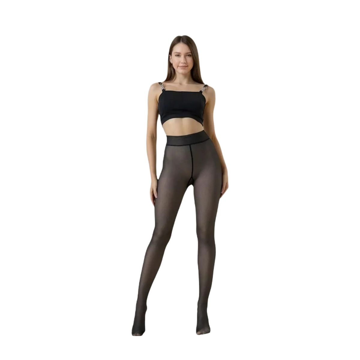 OMAS - Pantys Térmicas Efecto Piel Forradas Con Micropolar - Estilo y Calor Sin Sacrificios
