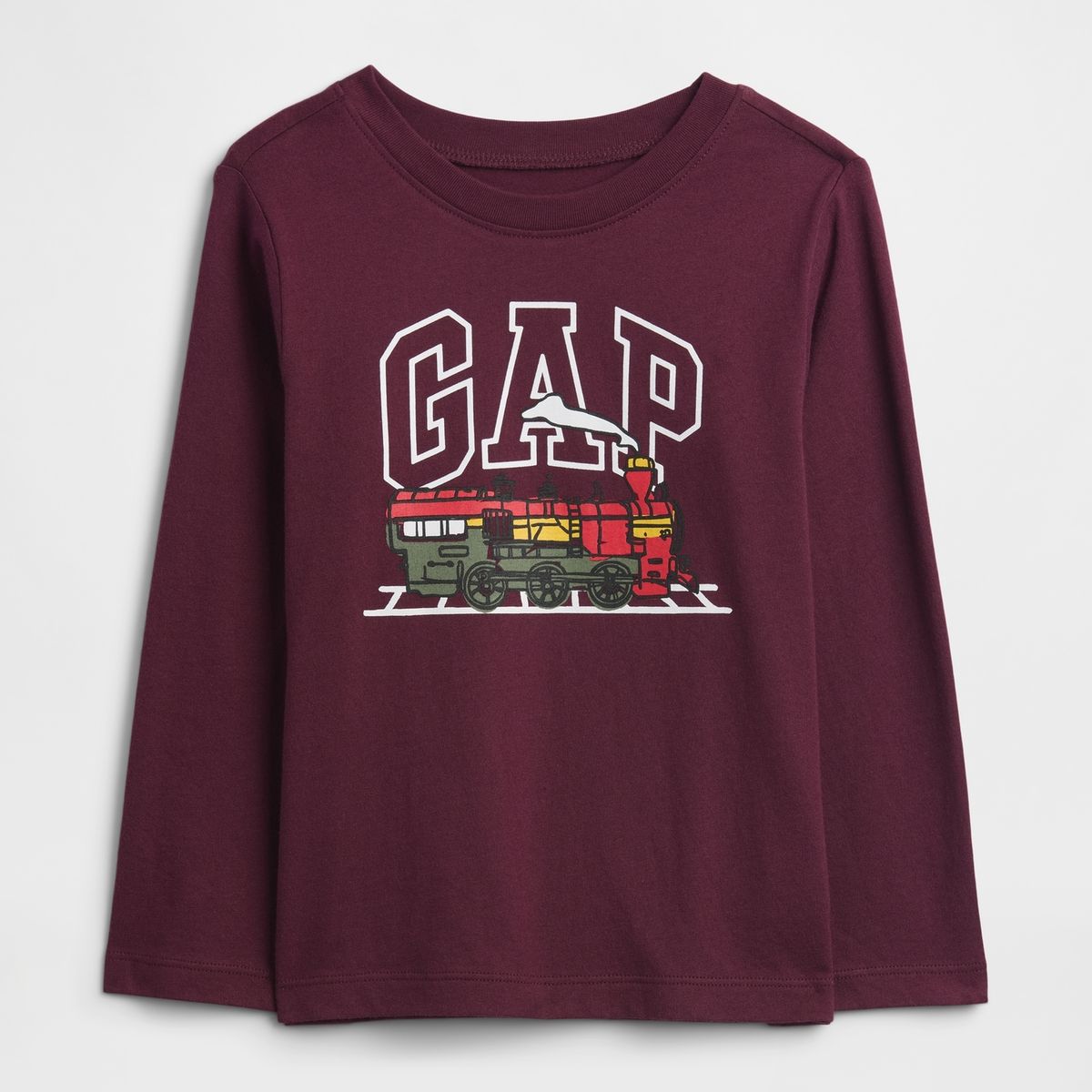 GAP - Polera Toddler Niño Gap Manga Larga Graficas Rojo