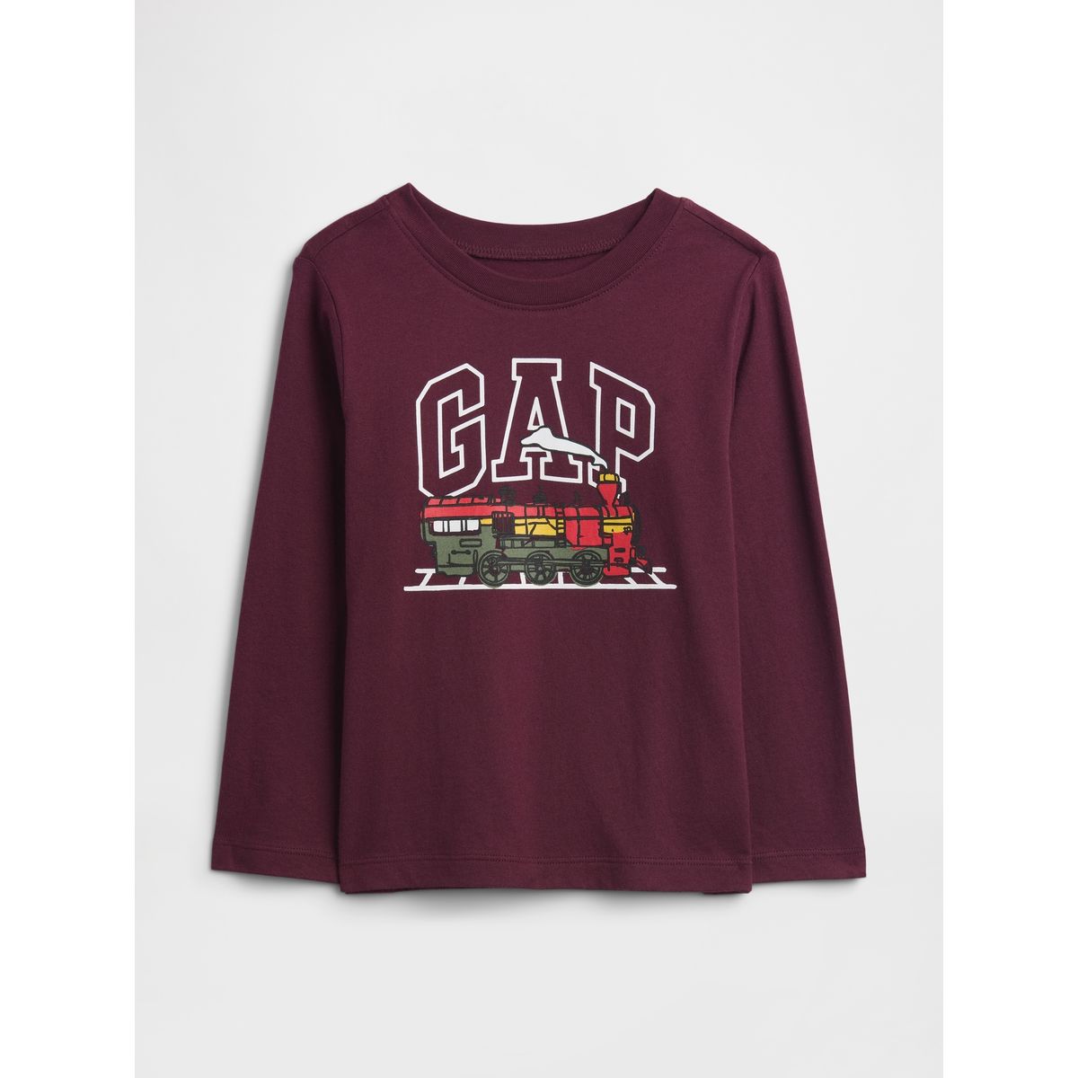 GAP - Polera Toddler Niño Gap Manga Larga Graficas Rojo