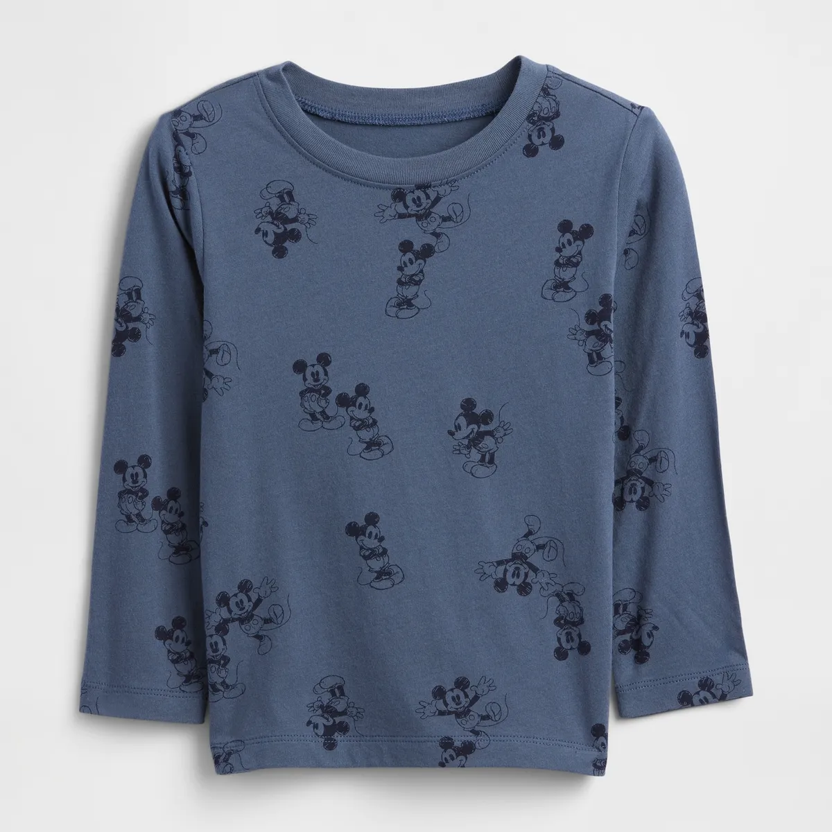 GAP - Polera Toddler Niño Gap Manga Larga Graficas Azul