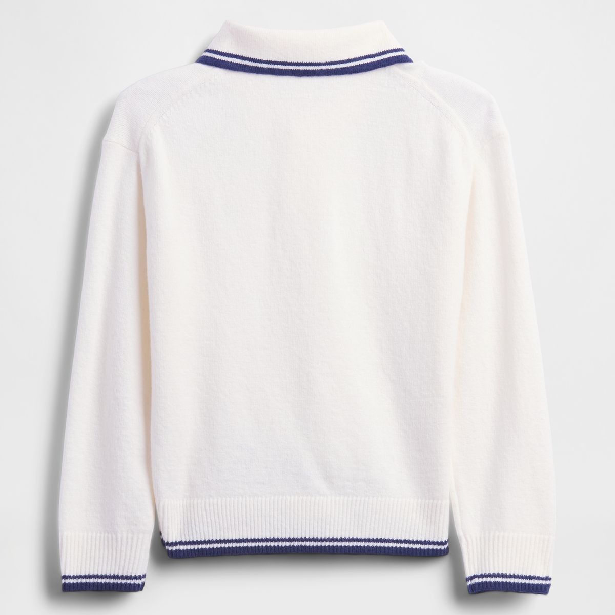GAP - Sweater Toddler Niño Polo Blanco Gap
