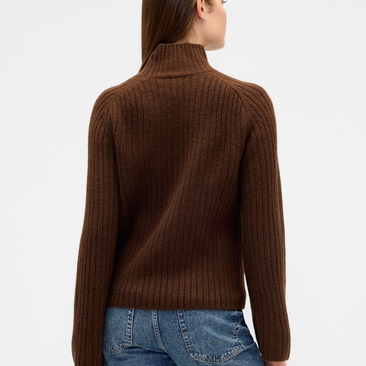 GAP - Sweater Mujer Café Gap