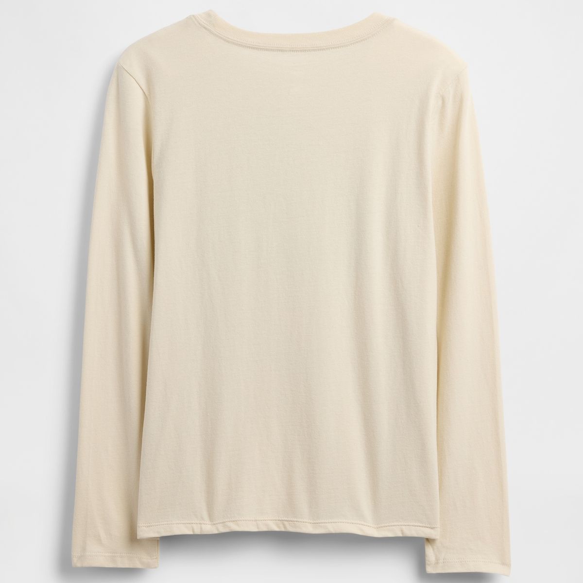 GAP - Polera Niño Gap Manga Larga Graficas Beige