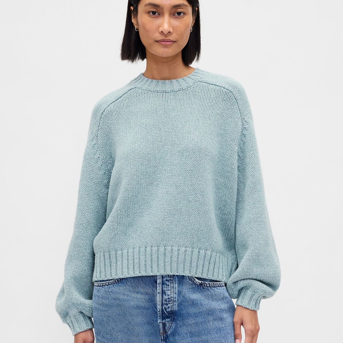 GAP - Sweater Mujer Azul Gap