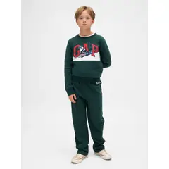 GAP - Pantalón Niño Buzo Logo Verde