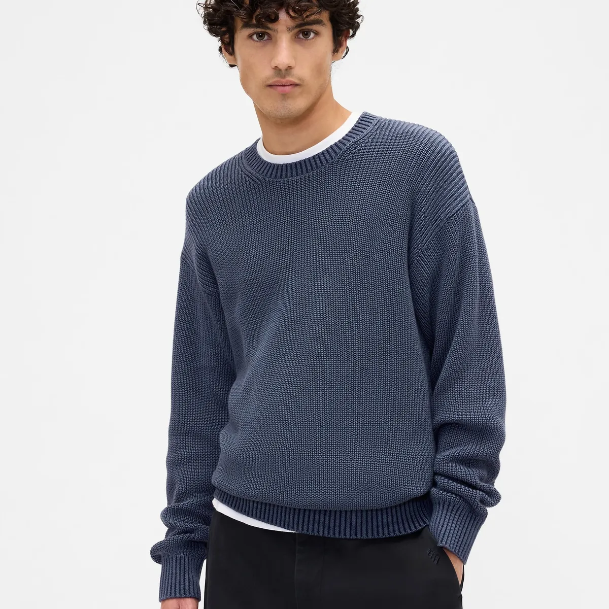 GAP - Sweater Hombre Azul Gap