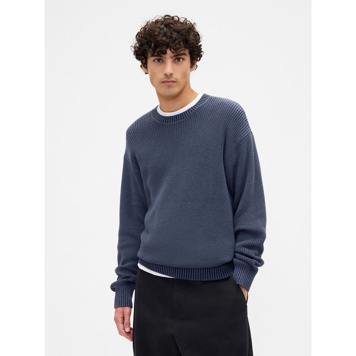 GAP - Sweater Hombre Azul Gap