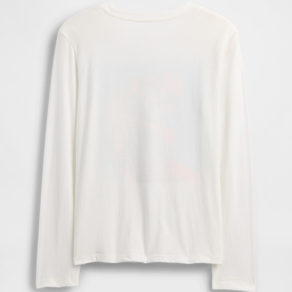 GAP - Polera Niño Manga Larga Graficas Blanco Gap