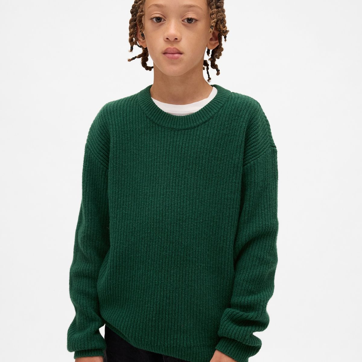 GAP - Sweater Niño Cashsoft Verde Gap