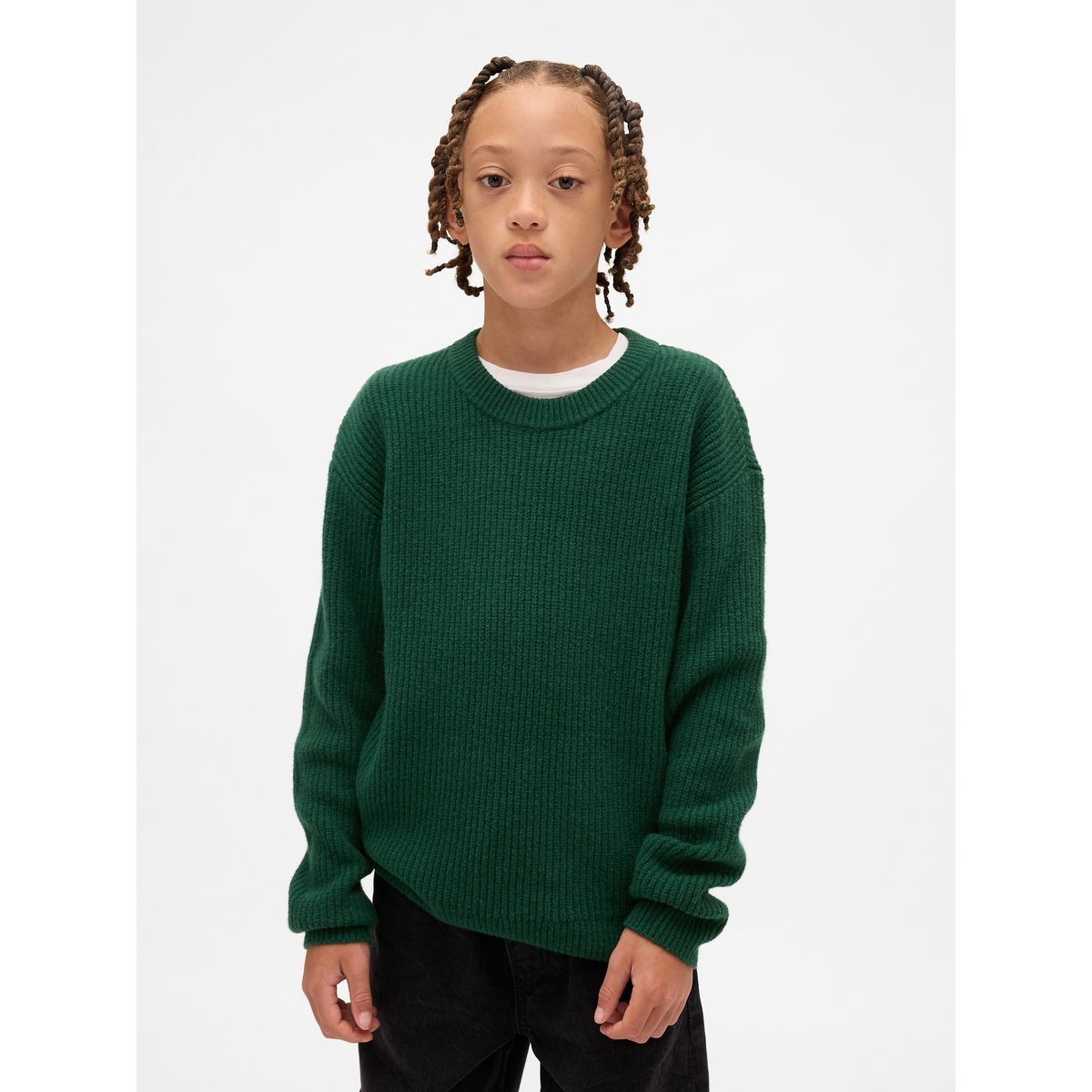 GAP - Sweater Niño Cashsoft Verde Gap