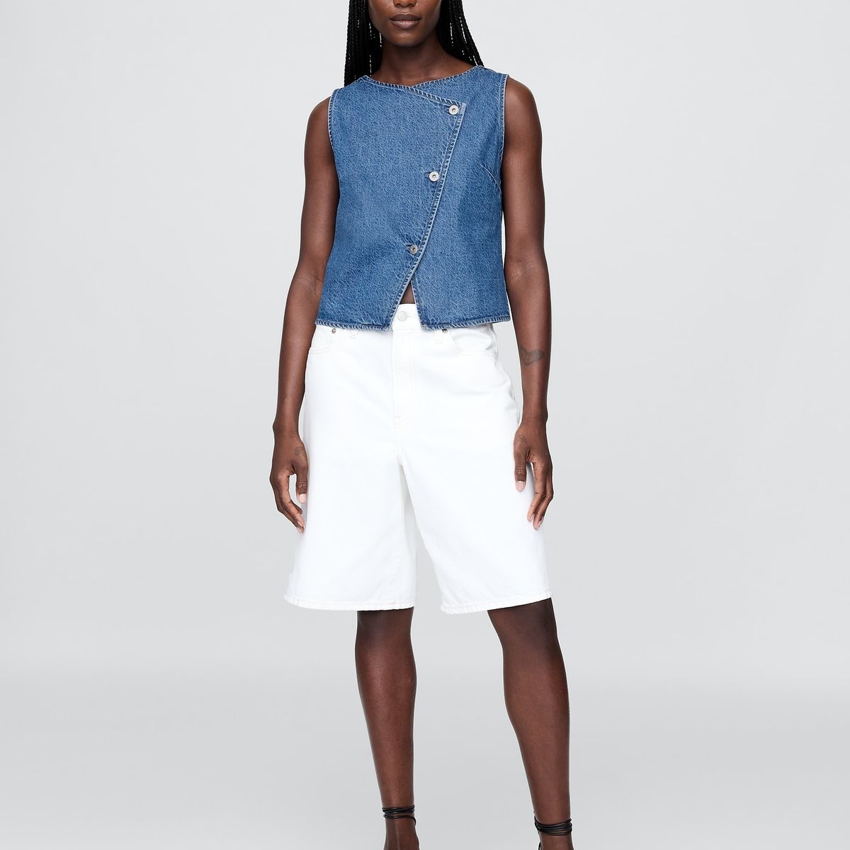 GAP - Vest Mujer Gap Denim